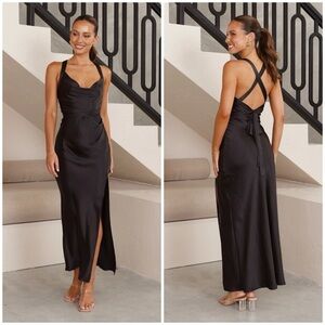 Billy J Zendaya Maxi Dress- Black 6